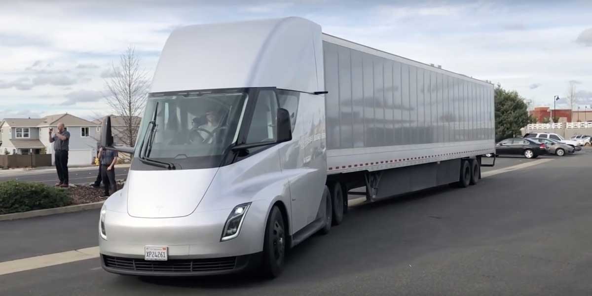 20222023 Tesla Semi Truck Best Electric Cars Review